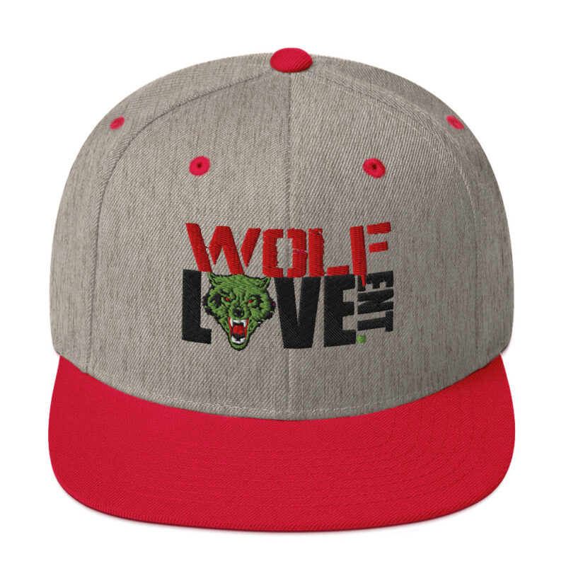 WOLF LOVE RG Snapback Hat