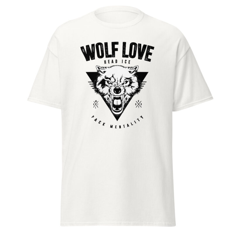 WOLF LOVE WHITE T