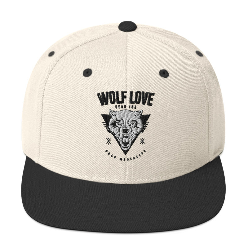 Wolfpack Snapback White