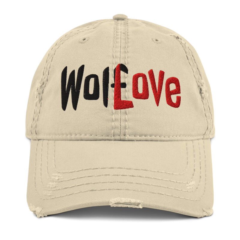 Wolf Love Dad Hat