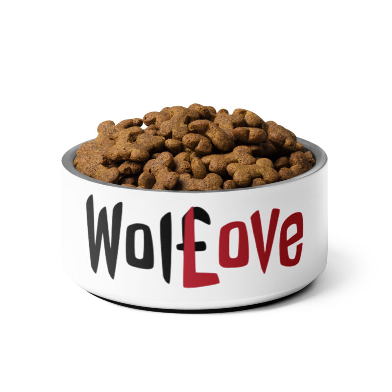 Wolf Love Pet bowl